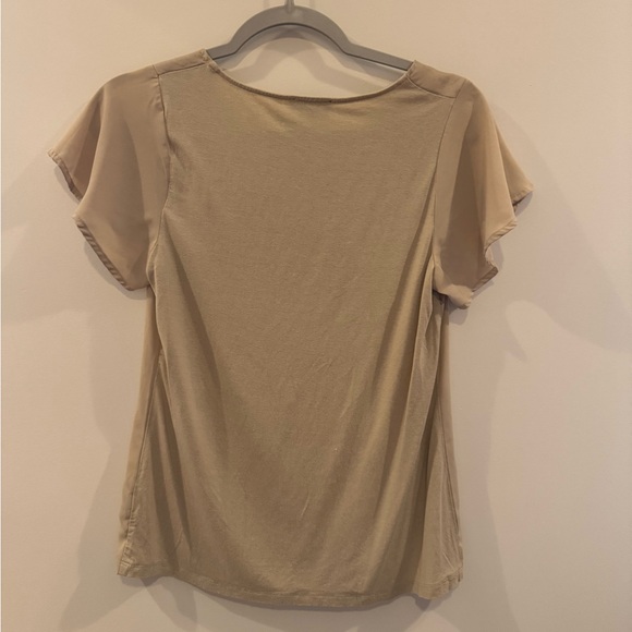 The Limited Tan Short Sleeve Top! - Picture 5 of 7